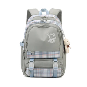 Cartoon Student Schoolbag Women's Backpack Bookbag for Teenage Girls