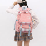 Cartoon Student Schoolbag Women's Backpack Bookbag for Teenage Girls