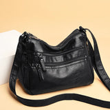 Casual Vintage Leather Hobo Tote Shoulder Bag