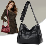 Casual Vintage Leather Hobo Tote Shoulder Bag