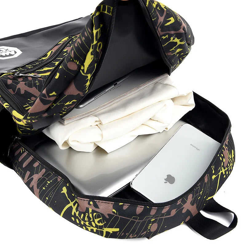 Children Backpacks 3 pcs Kids School Bags Boys Satchel Schoolbags Mochila