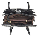 Bow-Knot Messenger Bag Bright Leather Shoulder Bag