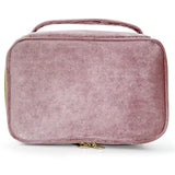 Flannel Cosmetic Bag Zipper Beauty Organizer Toiletry Bag