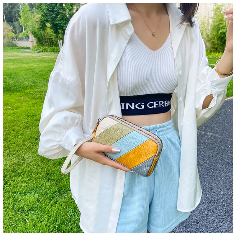 High Quality Leather Women's Purse Spring Girls Wallet