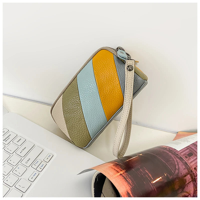 High Quality Leather Women's Purse Spring Girls Wallet