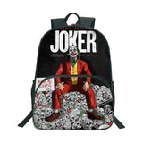 Joker Backpack Kids Boys Girls Teens 16in School Travel Bag
