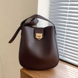Large Capacity Ladies Shoulder Bag Top-Handle PU Leather Women Shoulder Bag