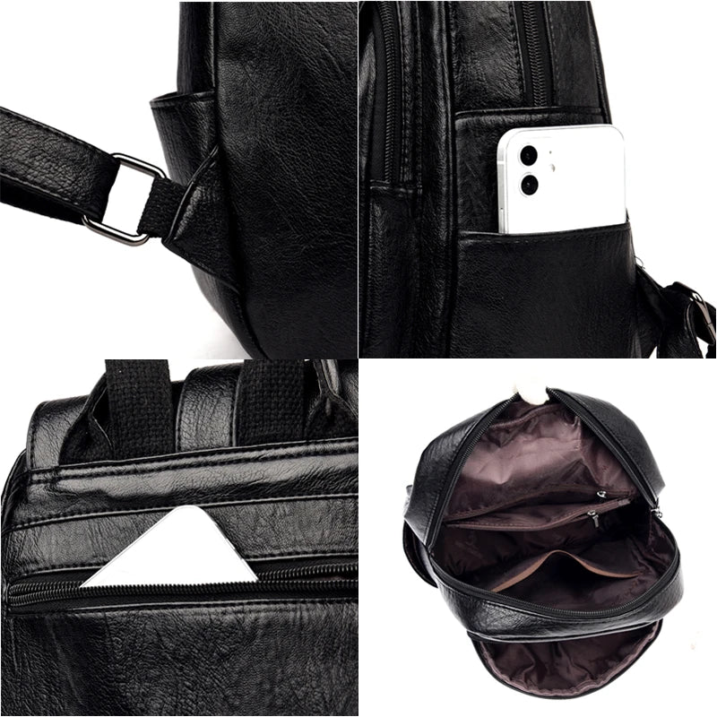 Casual Women Backpack Large Capacity School Bags Mochila