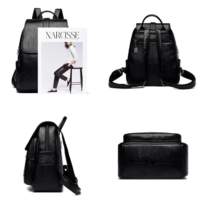 Casual Women Backpack Large Capacity School Bags Mochila