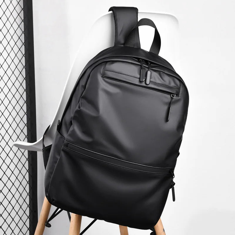 Men Ultralight Backpack Soft Polyester School Backpack Laptop Waterproof