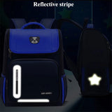 Nylon Schoolbag for Primary School Kids Aged 6-12