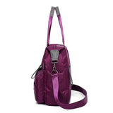 Waterproof Nylon Women Messenger Bag Large Capacity Handbag