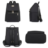 Oxford Backpack Women Waterproof School Bag