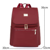 Oxford Backpack Women Waterproof School Bag