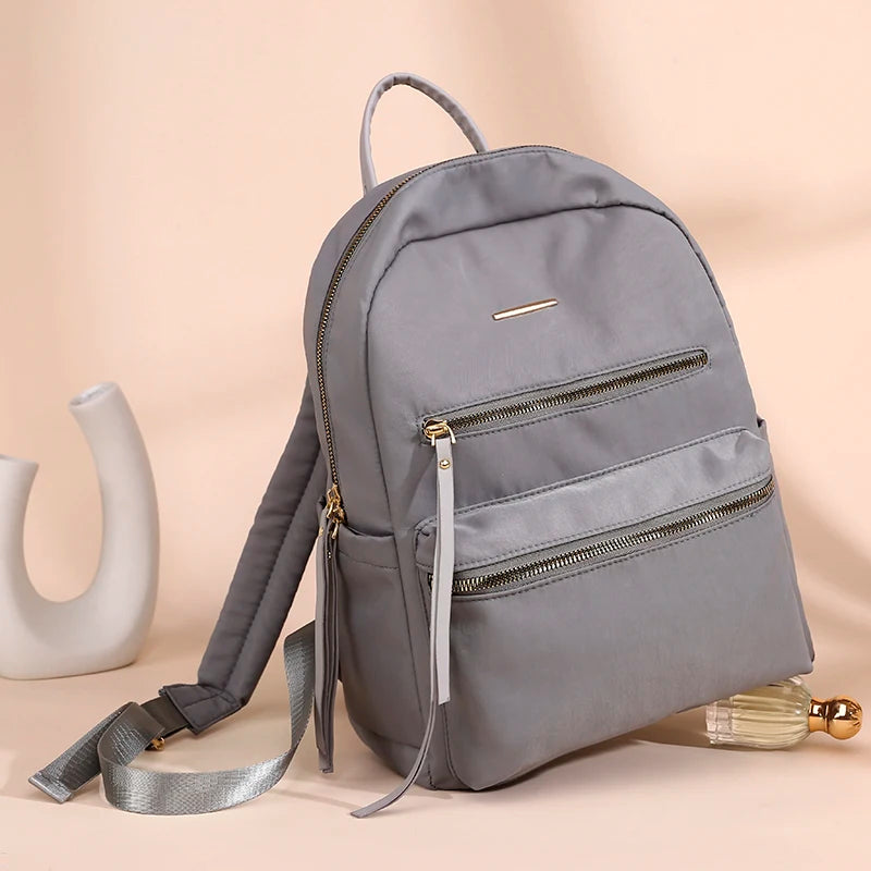 Oxford Women Backpack Large Capacity Anti Theft Travel Backpack