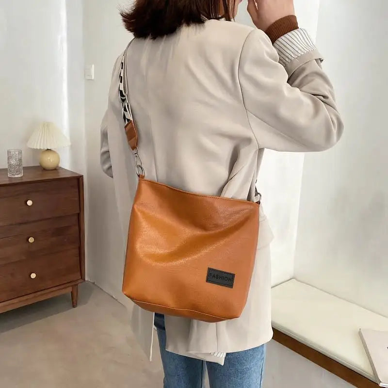 PU Leather Tote Shoulder Bag Crossbody Bags Women Handbags