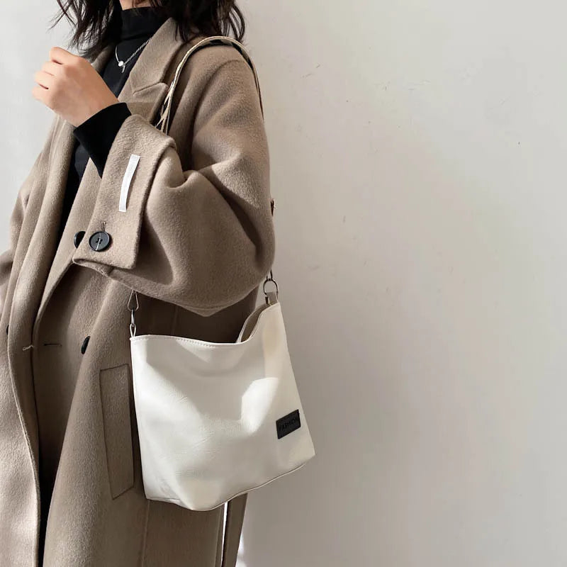 PU Leather Tote Shoulder Bag Crossbody Bags Women Handbags