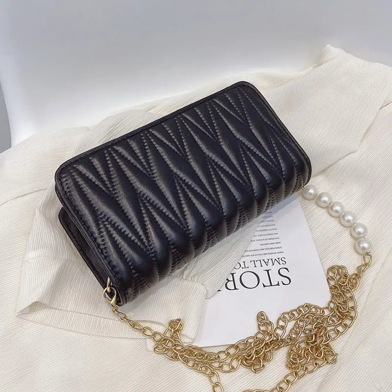 Retro Square Handbag Chain Small Crossbody Bag