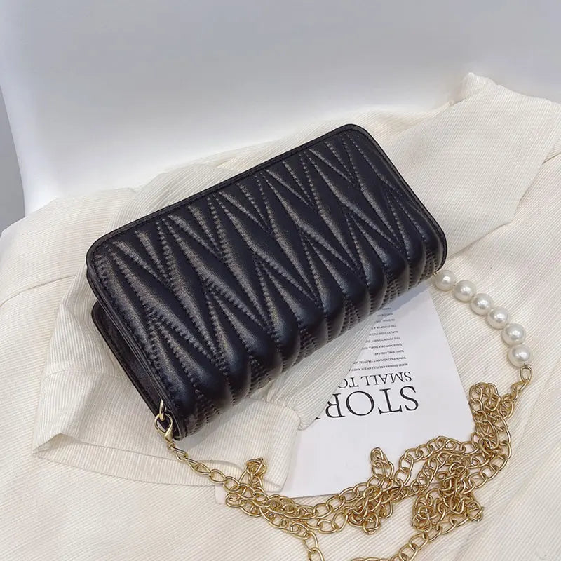 Retro Square Handbag Chain Small Crossbody Bag