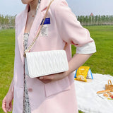 Retro Square Handbag Chain Small Crossbody Bag