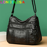 Women's Soft Leather Crossbody Bag