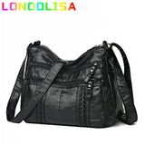 Women's Soft Leather Crossbody Bag