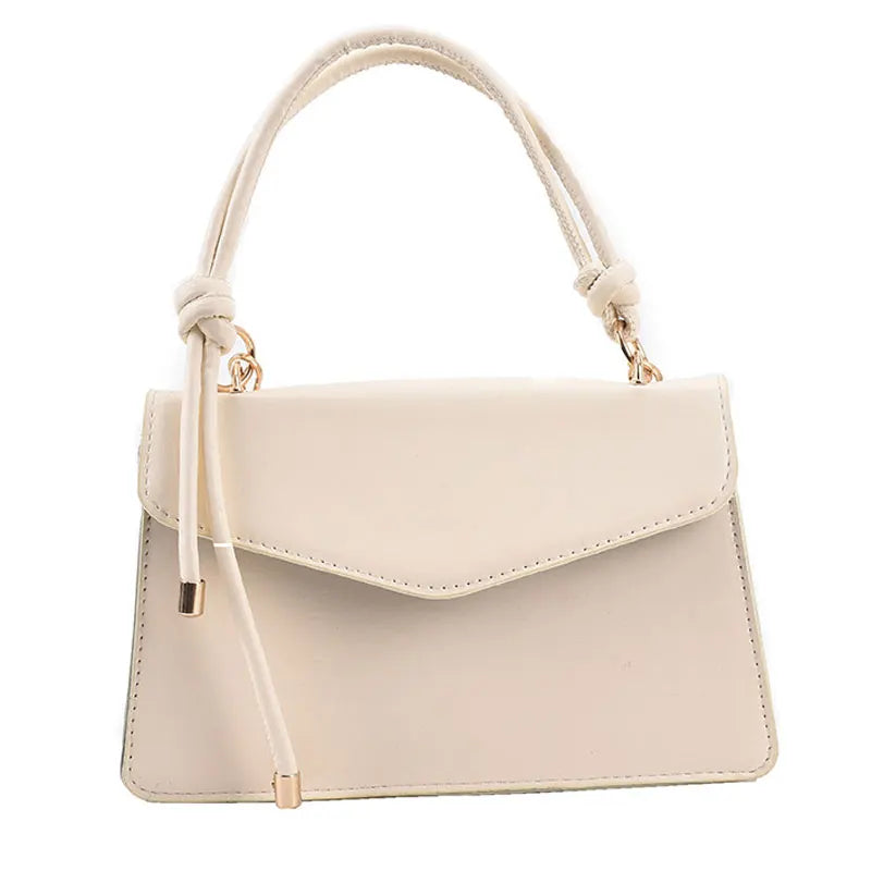 Soft Leather Shoulder Bags For Women Summer Solid Female Handbags