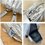 High Space Down Backpack for Women Large Capacity Winter Girls Backpacks