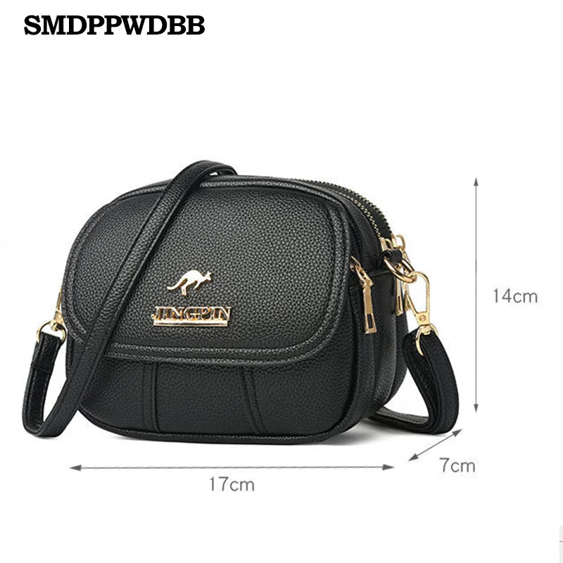 High Square Women Shoulder Bag Small Cossbody Bags Handbags Women Bags