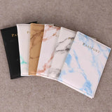 Waterproof Marble Style Passport Holder Cover