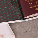 Waterproof Marble Style Passport Holder Cover