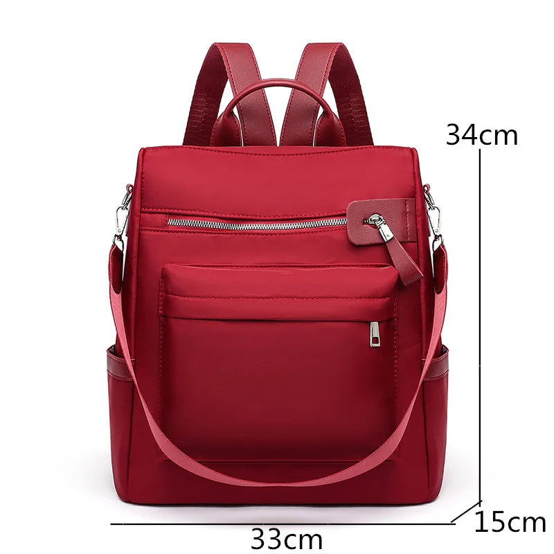 Waterproof Oxford Shoulder Bag for Women Girls