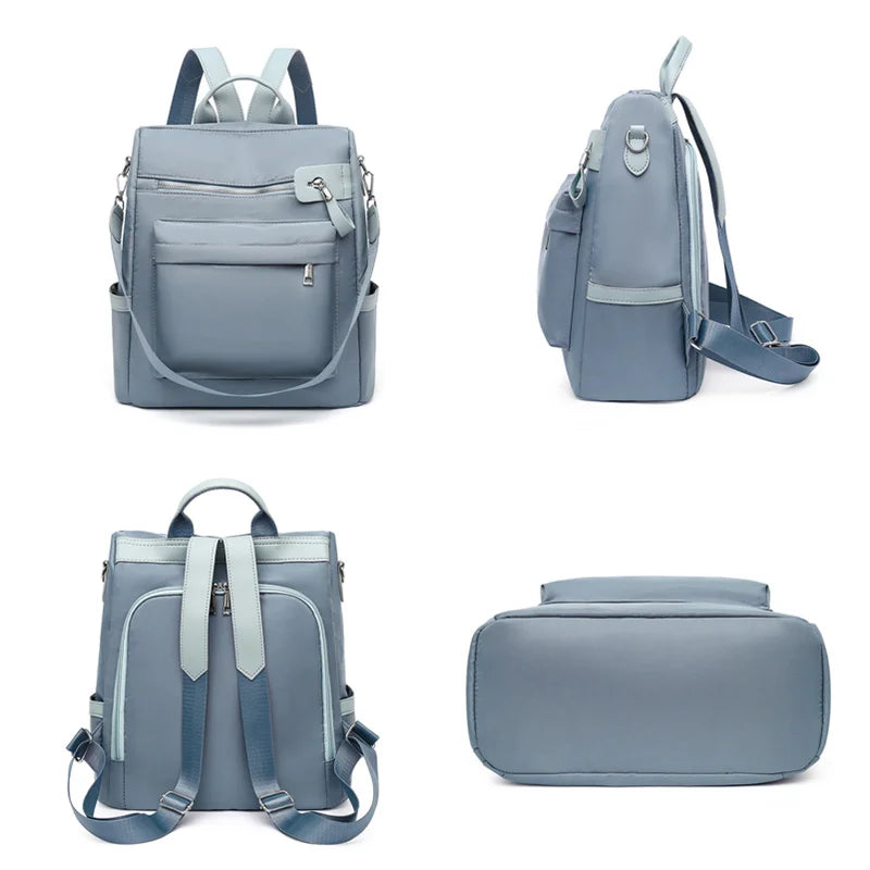 Waterproof Oxford Shoulder Bag for Women Girls