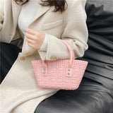High Weave Women Handbags Ladies Hand Bags Leather Bags Crossbody Bag