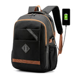 Teen Boys Travel Backpack Large School Bag with USB Charge