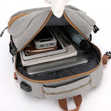 Teen Boys Travel Backpack Large School Bag with USB Charge