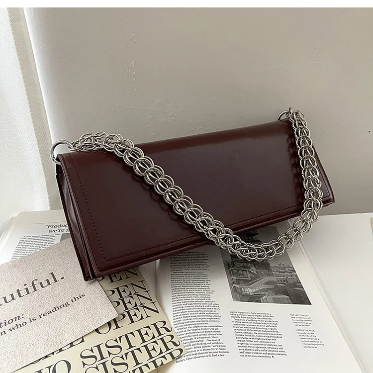 Retro Summer Underarm Bag Chain Shoulder Bag