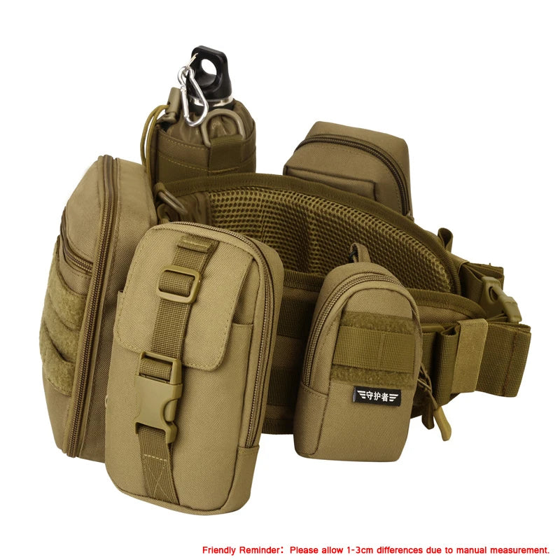 Army Military Hanging Multi-function Vice Package Wear Belt Bag