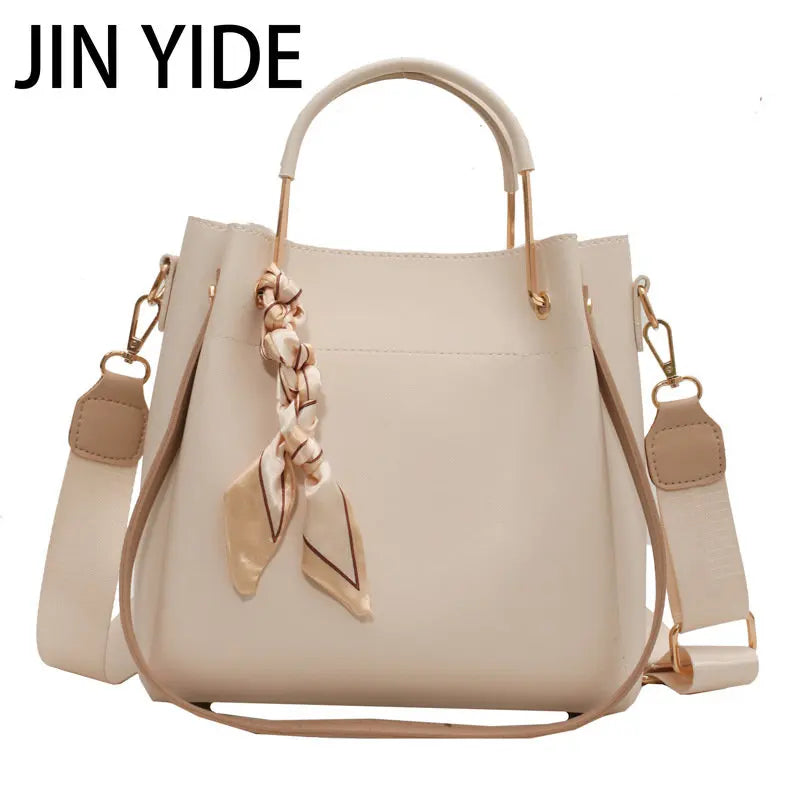 Autumn Ladies Shoulder Bag Large Capacity Tote Bucket Bag