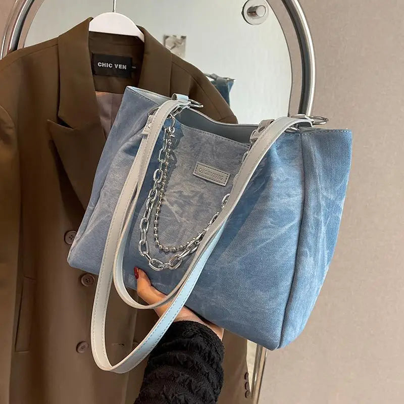 Casual Large-capacity Women's Shoulder Bag for Autumn and Winter
