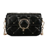 Waterproof PU Ladies Messenger Bag Shoulder Girl Mobile Phone Bag