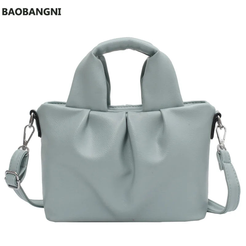 Retro Bag Handbags Ladies Western Style Fold Messenger Bag Shoulder Bag