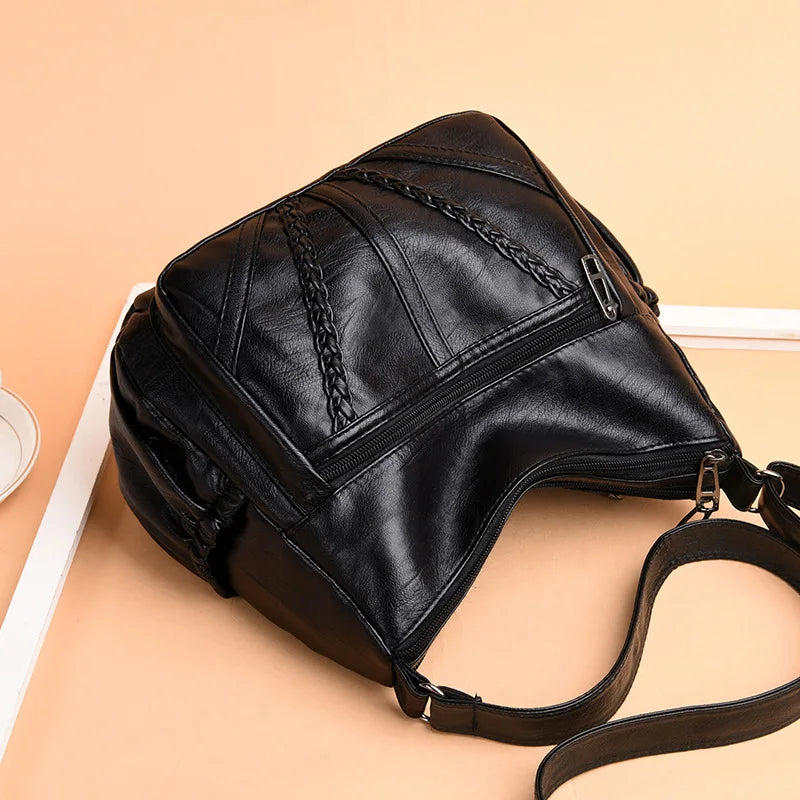 Large-Capacity Women's Shoulder Bag Handbag Tote Messenger Bag