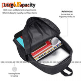 Hipster Shiba Inu Backpack Large Capacity Travel Art Print Shopping Bag