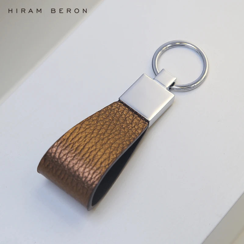 Monogram Leather Key Holder Golden Dropship