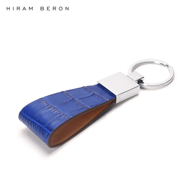 Italian Cow Leather Croco Key Holder Accessories