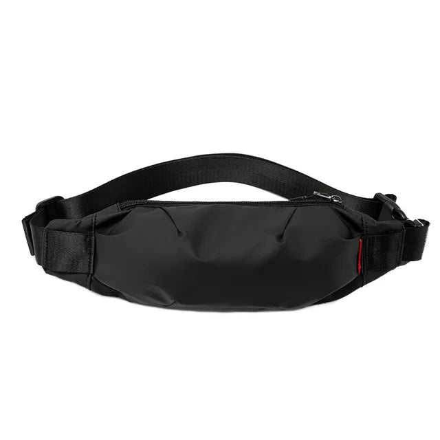 HK Men Fanny Pack Teenager Outdoor Sports Waist Bag Male Shoulder Belt B