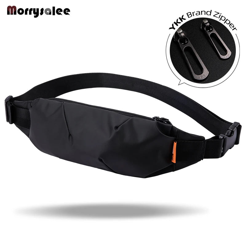 HK Men Fanny Pack Teenager Outdoor Sports Waist Bag Male Shoulder Belt B