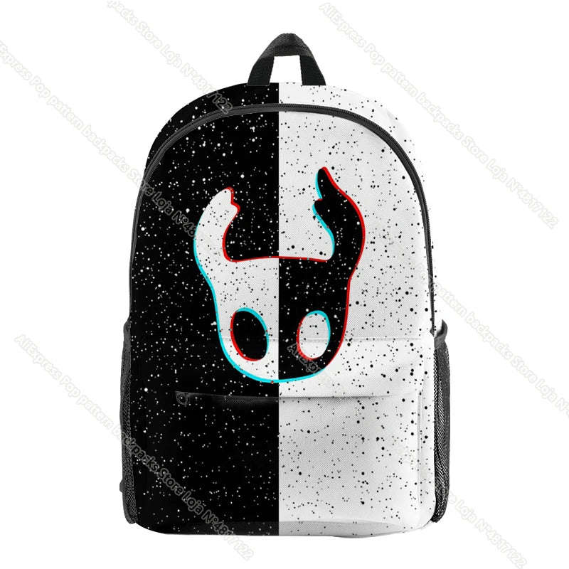 Hollow Knight 3D School Backpack for Kids Teens