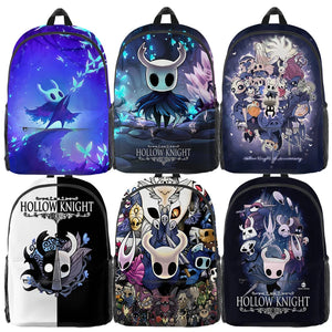 Hollow Knight 3D School Backpack for Kids Teens